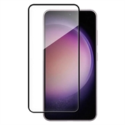 Samsung Galaxy S25+ Wozinsky Super Tough Skærmbeskyttelse Hærdet Glas - 9H - Sort Kant