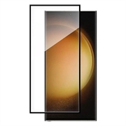 Samsung Galaxy S25 Ultra Wozinsky Super Tough Skærmbeskyttelse Hærdet Glas - 9H - Sort Kant