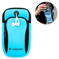 Wozinsky Universal Dual Pocket Sportsarmbånd til Smartphones - Blå
