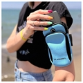 Wozinsky Universal Dual Pocket Sportsarmbånd til Smartphones - Blå