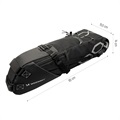 Wozinsky WBB9BK Cykelsadeltaske - 12l - Sort