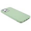 X-Level iPhone 14 Pro Liquid Silikone Cover - Grøn