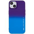 X-Level Rainbow iPhone 14 TPU Cover - Blå / Lilla