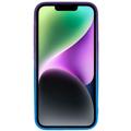 X-Level Rainbow iPhone 14 Plus TPU Cover - Blå / Lilla