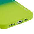 X-Level Rainbow iPhone 14 Plus TPU Cover - Gul / Grøn