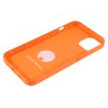 X-Level iPhone 14 Gummibelagt Plastik Cover - Orange