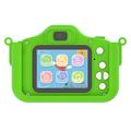X12S Sødt drage børnekamera med 32GB hukommelseskort - grøn