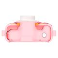 X12S sødt drage børnekamera med 32GB hukommelseskort - pink