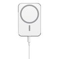 X16 Magnetisk trådløs biloplader til udluftning 15W - hvid