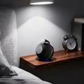 X16 Qi 2.2 25W trådløs opladningsstation med Bluetooth-højttaler og stemningsbelysning - sort