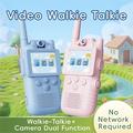 X18 Video-walkie-talkie-sæt til børn - blå / lyserød