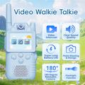 X18 Video-walkie-talkie-sæt til børn - blå / lyserød