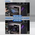 Super Power Turbo Fan X3 - Ultra Kraftig, Brushless, Genopladelig 110.000 o/min - sort