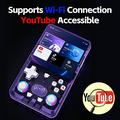 X3 Ultra Retro håndholdt spilkonsol med YouTube og TikTok - gennemsigtig sort
