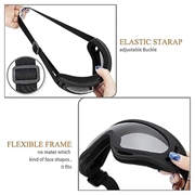 X400 taktiske motorcykel-/skibriller med forstærkede linser