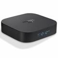 X5S MORTAL Android 14 TV-boks - 8K, Bluetooth-kompatibel stemmefjernbetjening - sort