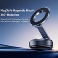X69 Roterende magnetisk mobilholder til bil med sugekop - sort