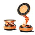 X69ZS Magnetisk bilholder til telefon med 360° rotation - orange