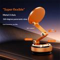 X69ZS Magnetisk bilholder til telefon med 360° rotation - orange