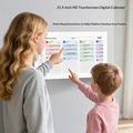 XC1010 10.1" smart digital kalender - fotoramme med berøringsskærm, 1GB RAM + 32GB lagerplads - hvid