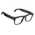 XK One Pro AI-smartbriller med Bluetooth-opkald - sort