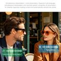 XK One Pro AI-smartbriller med Bluetooth-opkald - sort
