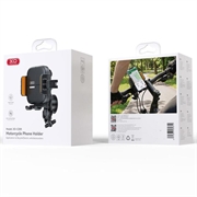 XO C200 Universal-holder til mobiltelefon til cykel/motorcykel - 7" - Sort