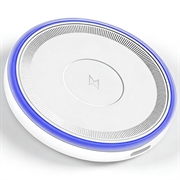 XO CX042 Magnetisk trådløs oplader 15W - hvid
