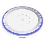 XO CX042 Magnetisk trådløs oplader 15W - hvid