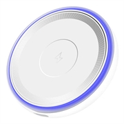 XO CX042 Magnetisk trådløs oplader 15W - hvid