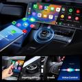 XO CZ026 Mini USB Trådløs CarPlay & Android Auto Adapter - Sort