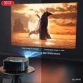 XO FF01 120-tommer Full HD LED-projektor med fjernbetjening - sort