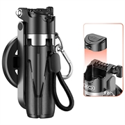 XO SS22 4-i-1 magnetisk Bluetooth-selfiestang og stativ - sort