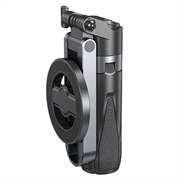 XO SS22 4-i-1 magnetisk Bluetooth-selfiestang og stativ - sort