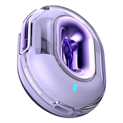 XO X43 TWS Bluetooth 5.4 trådløse øretelefoner - Lilla