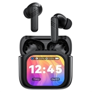 XO X50 TWS Bluetooth 6.0-øretelefoner - ANC + ENC, dobbelt mikrofon - sort