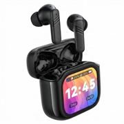 XO X50 TWS Bluetooth 6.0-øretelefoner - ANC + ENC, dobbelt mikrofon - sort