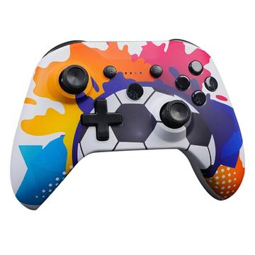 XSX Vandoverføringsprint 2.4G Trådløs Gaming Controller - Fodbold / Farverig