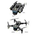 XT555 GPS børsteløs drone med dobbelt kamera - sort