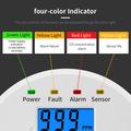 XY-C618 Kuliltedetektor Alarmlyd med høj decibel CO Detektion af giftig gas Alarm