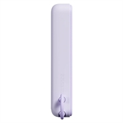Xiaomi 10000mAh magnetisk powerbank - USB-C-kabel, digitalt display og sammenklappeligt stativ - 33W - Lilla