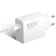 Xiaomi 100W GaN-rejselader med USB-C-kabel MDY-19-ER - hvid
