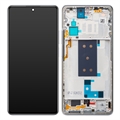 Xiaomi 11T Pro Skærm & For Cover 5600040K3S00 - Sølv