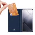 Xiaomi 14 Pro Dux Ducis Skin Pro Flip Cover - Blå