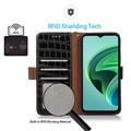 Xiaomi 14 Ultra Crocodile Series Læderpung med RFID - Sort
