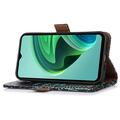 Xiaomi 14 Ultra Crocodile Series Læderpung med RFID - Grøn