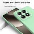 Xiaomi 14T Pro Liquid Silikone Cover med Strop - Grøn