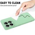 Xiaomi 14T Pro Liquid Silikone Cover med Strop - Grøn