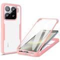 Xiaomi 15 360 Beskyttelse Cover - Pink / Klar