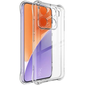 Xiaomi 15 Pro Imak Faldsikkert TPU Cover - Gennemsigtig